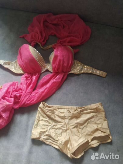 Костюм для восточного шоу, стрип пластики, go go