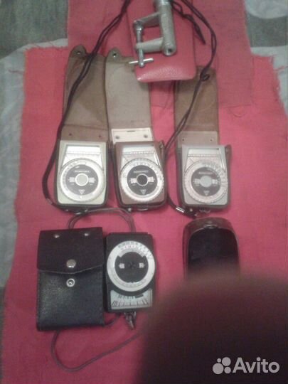 Экспонометры Ленинград СССР