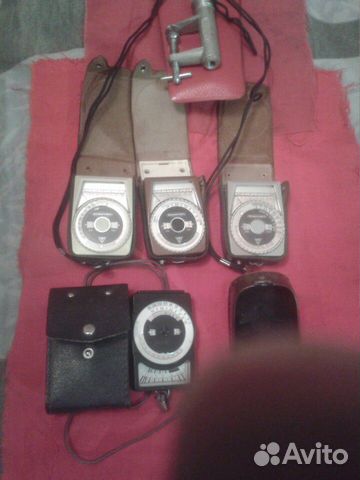 Экспонометры Ленинград СССР