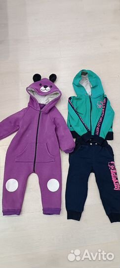 Одежда для девочки пакетом 80 86, обувь 22-23