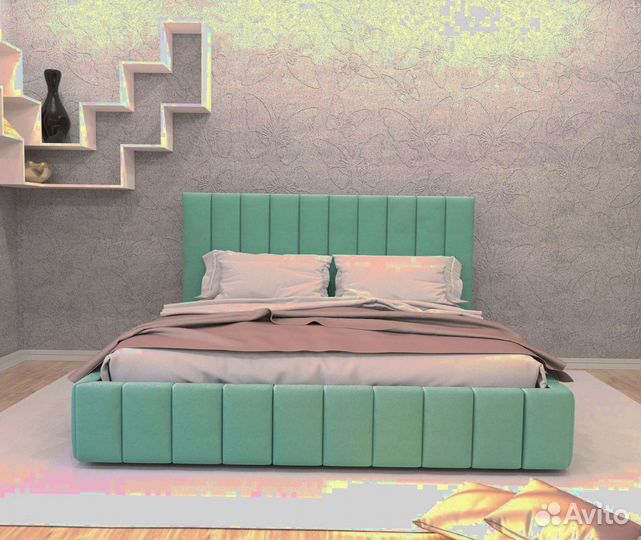 Кровать 140на200 качествнные материалы сборка