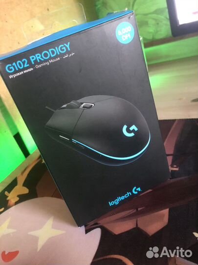 Игровая мышь logitech g102