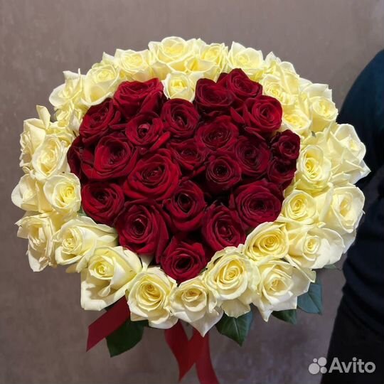 Розы Цветы Букеты с доставкой от 15 - 101 роза