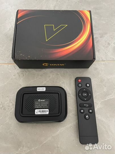 Смарт тв приставка Vontar X3 4/32 Гб + Android TV