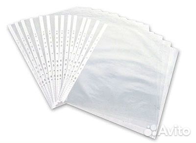 Новые файлы А4, 100шт/уп