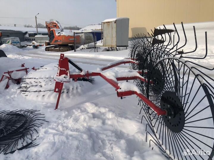 Грабли, ворошилки, валкователи Кормилец ГВК-4, 2023