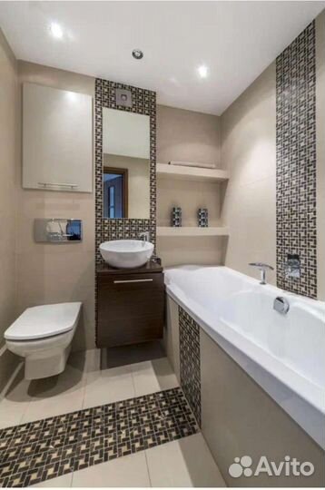 Ремонт ванной комнаты под ключ