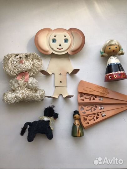 Набор старинных игрушек СССР