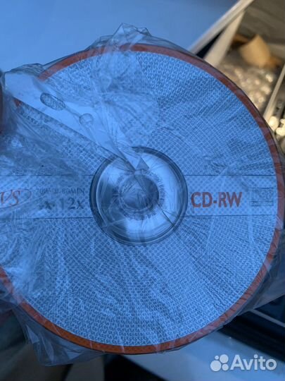 Компакт диски cd-rw VS 50 штук
