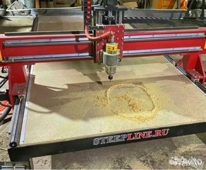 Настольный фрезерный станок чпу по дереву, двп