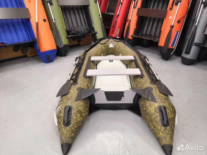 Лодка пвх Stormline Heavy Duty Air Light 340 army