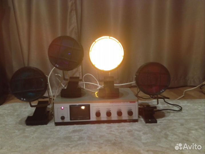 Цветомузыка СССР Электроника цм-301