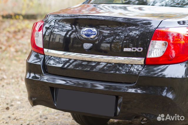 Накладка на бампер Datsun on-DO (14+) RA