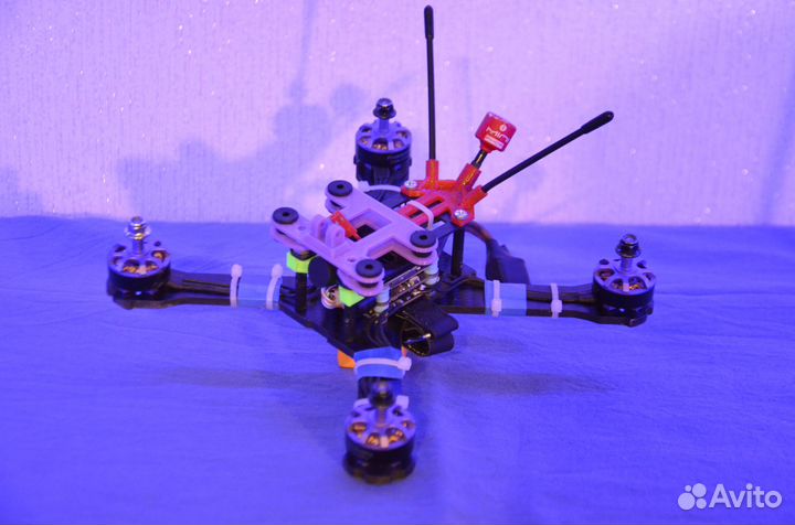 Fpv квадрокоптер 5 дюймов qav x