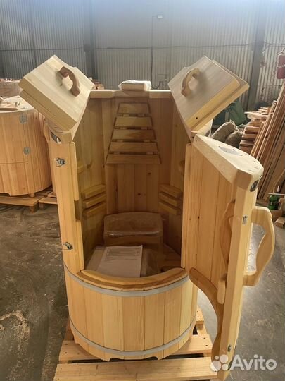 Фитобочка кедровая и вагонка из Алтайского кедра