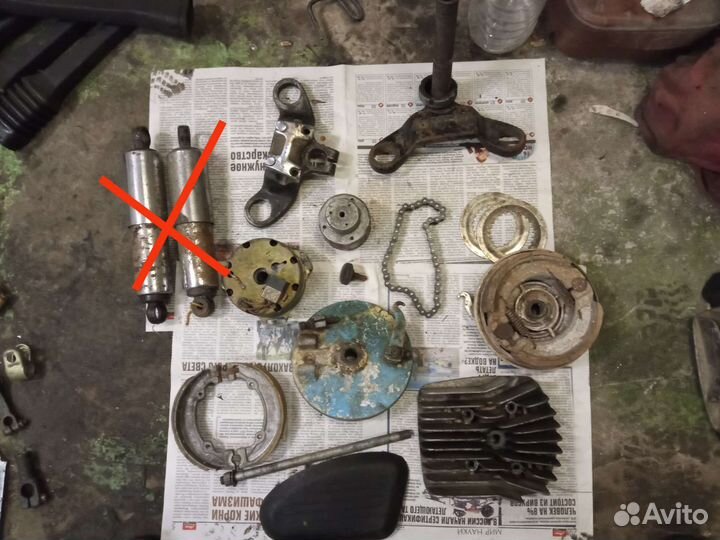 Мотоцикл СССР запчасти иж
