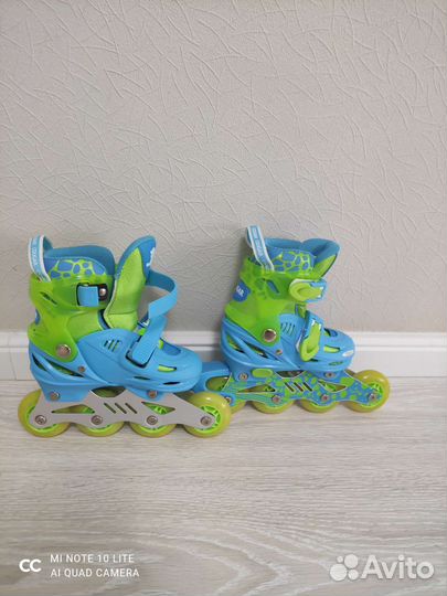 Ролики детские новые раздвижные 27-30