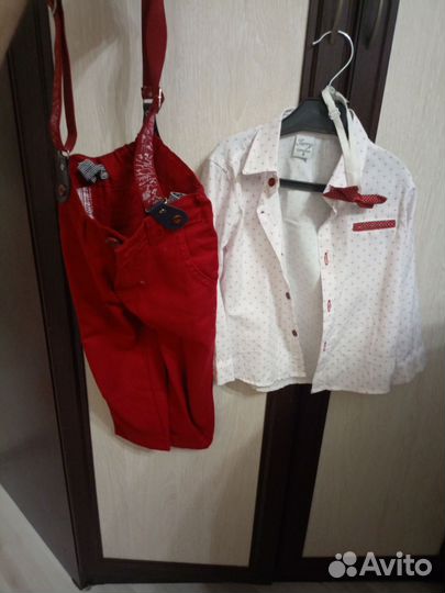 Новогодний костюм для мальчика 92