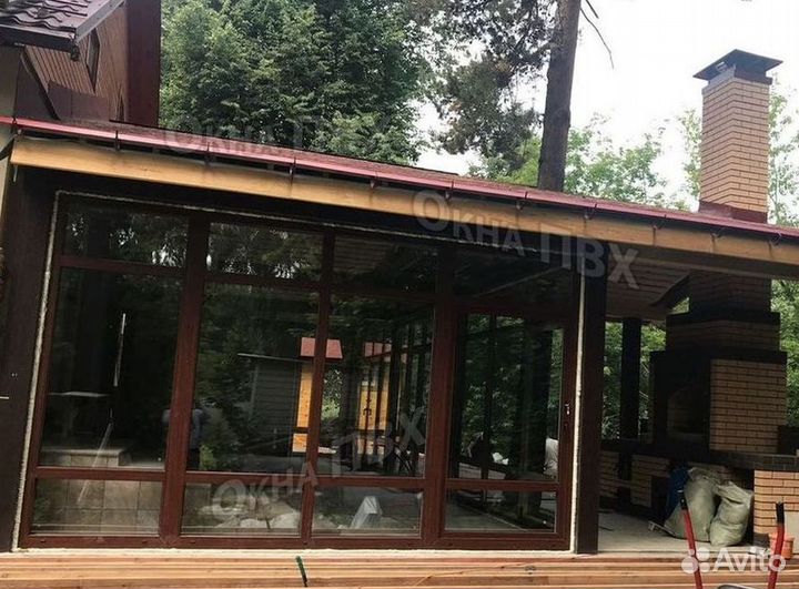 Остекление окон пвх