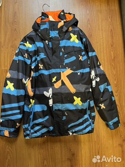 Сноубордическая куртка и штаны quiksilver размер L