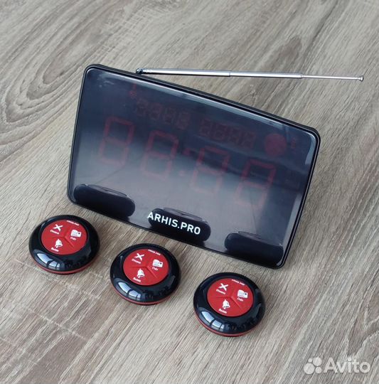 Кнопка вызова персонала, официанта и табло вызова