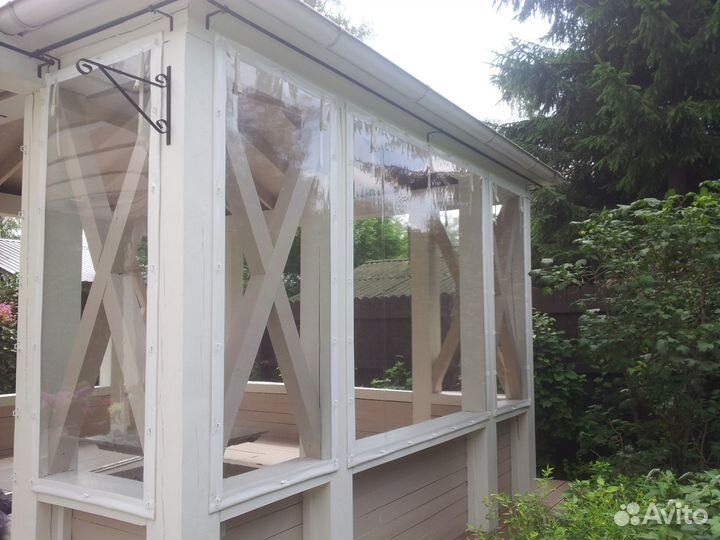 Мягкие окна для террасы от производителя