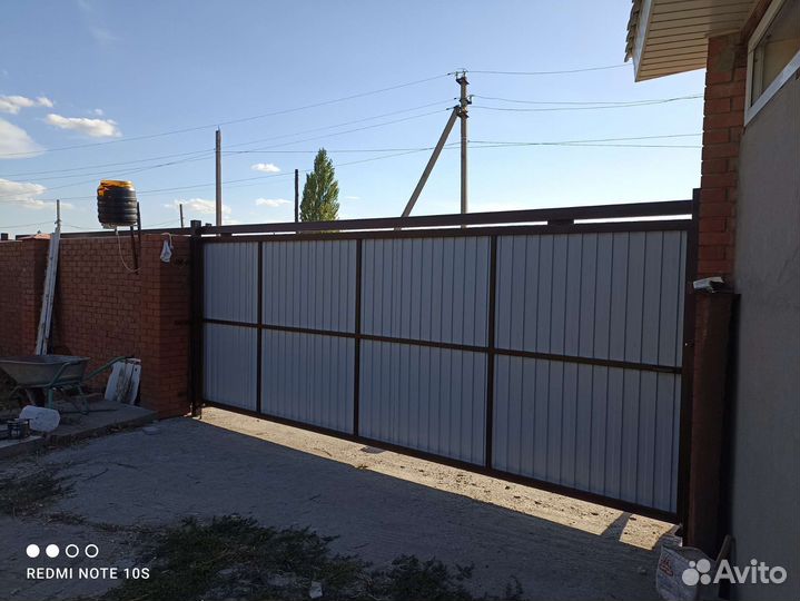 Ворота откатные, гаражные, распашные от