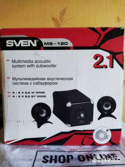 Мультимедийная акустическая система с сабвуферо