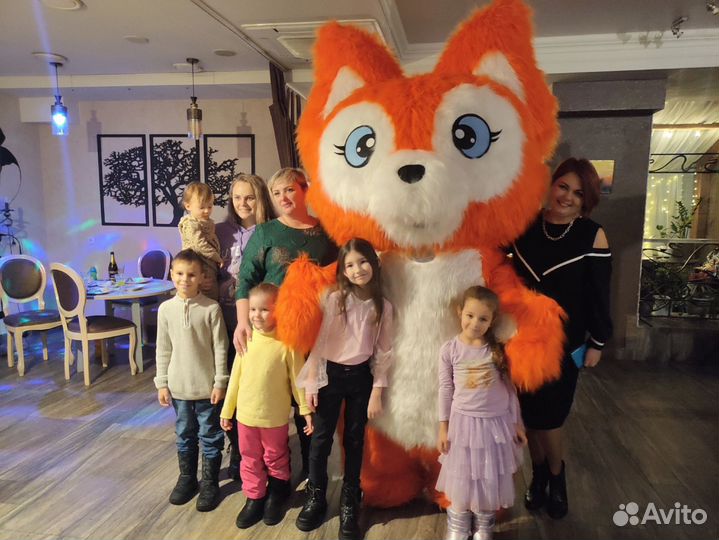 Поздравление Мишка Умка Лис Огонёк