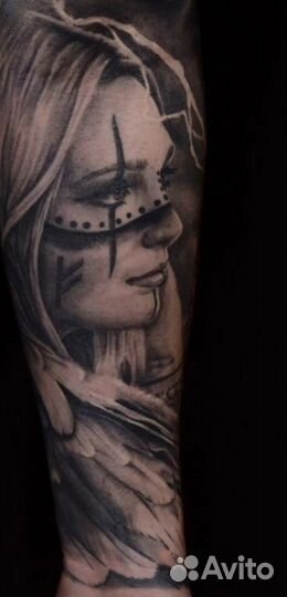 Художественное тату