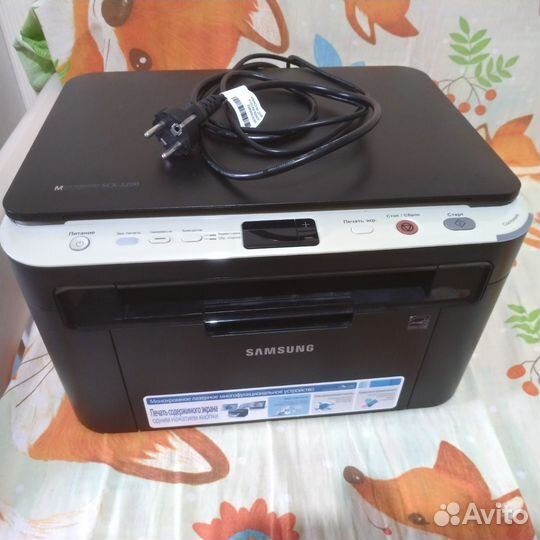 Принтер лазерный мфу samsung scx