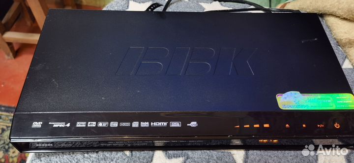 DVD плеер BBK DVP967HD + 150 дисков с фильмами