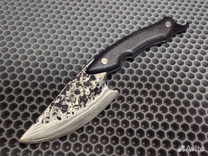 Нож кованный, шкуросьёмный