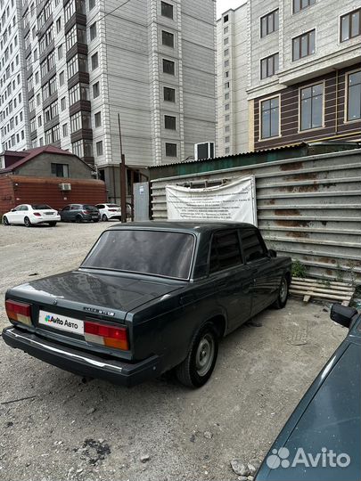 ВАЗ 2107 1.6 МТ, 2010, битый, 85 000 км