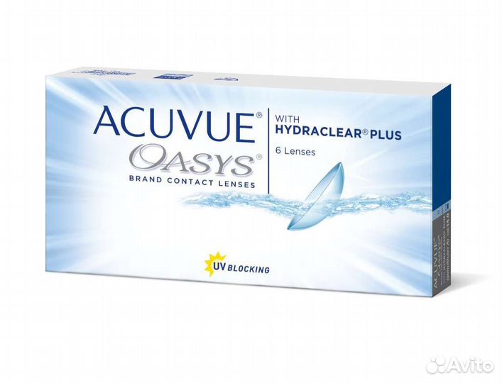 Линзы контактные acuvue oasys двухнедельные