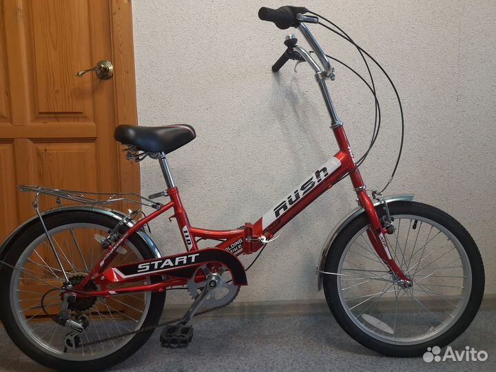 Скоростной складной rush 20 колёса