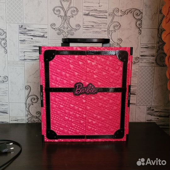 Детский шкаф для одежды барби