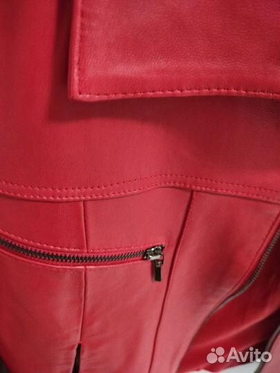 Куртка кожаная женская