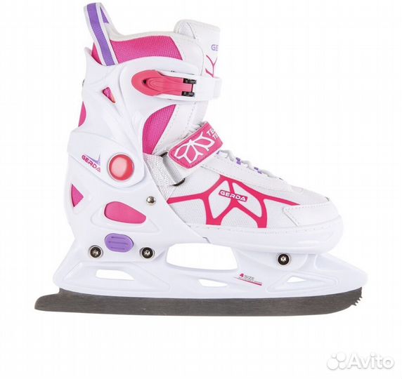 Коньки раздвижные. Новые. 37/40 размер