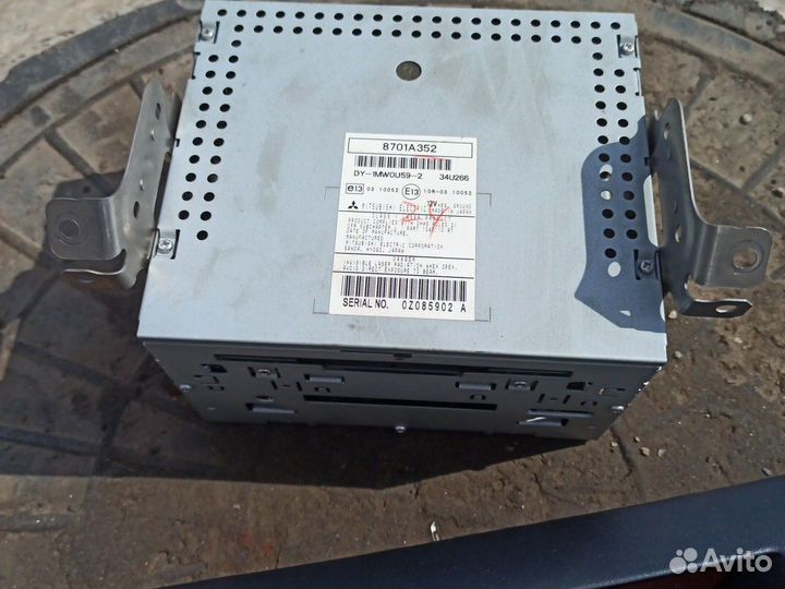 Магнитола mitsubishi lancer 10