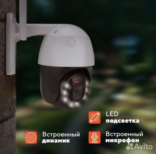 IP Wifi поворотная камера видеонаблюдения