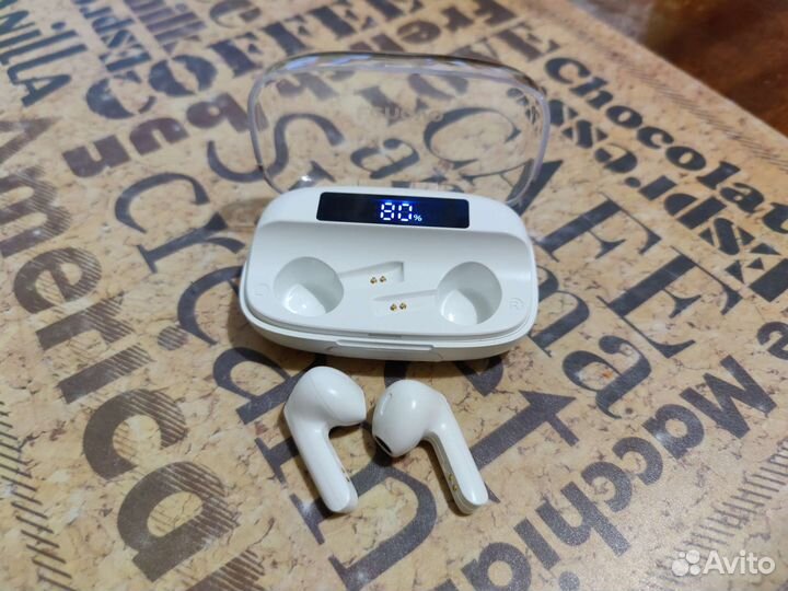 Беспроводные bluetooth наушники Lenovo QT81 новые