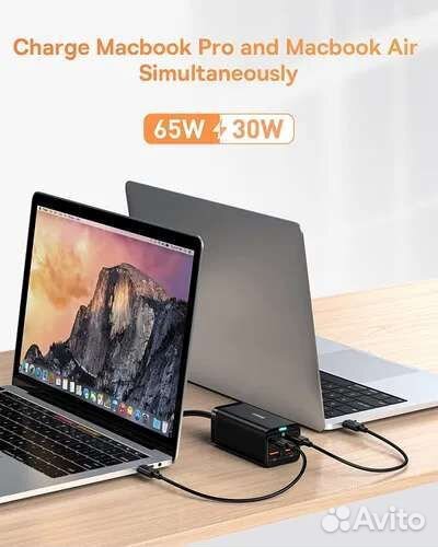 Сетевое зарядное устройство Baseus100w 150+отзывов