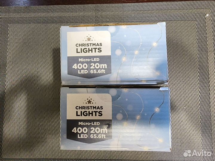 Гирлянда светодиодная 400led, 20 метров