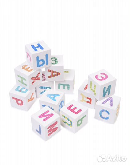 Детские развивающие кубики