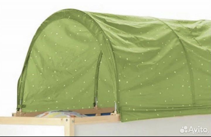 Полог для детской кровати икеа кюра