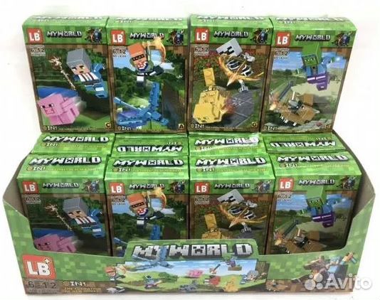 LB388 Конструктор Герои кубиков