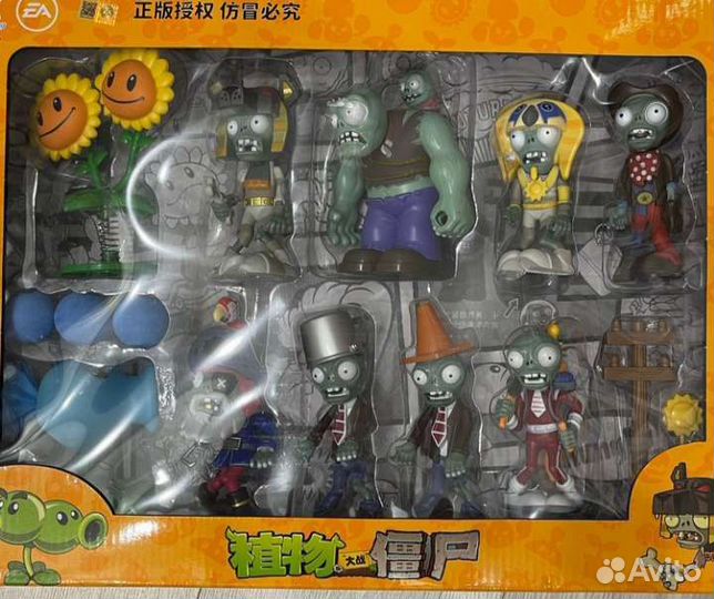 Набор зомби против растений новый