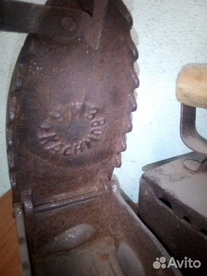 Утюги старинные РСФСР с клеймом