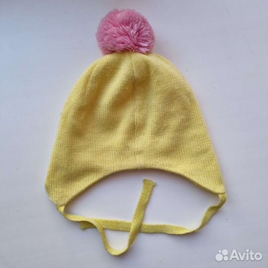 Шапка для девочки 52 демисезонная